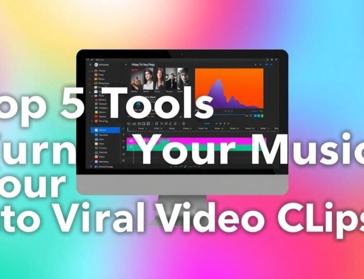 Top 5 Tools to Turn Your Music Into Viral Video Clips