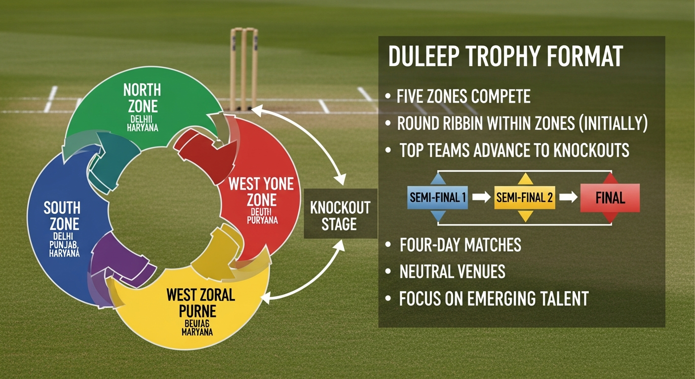 Duleep Trophy Format