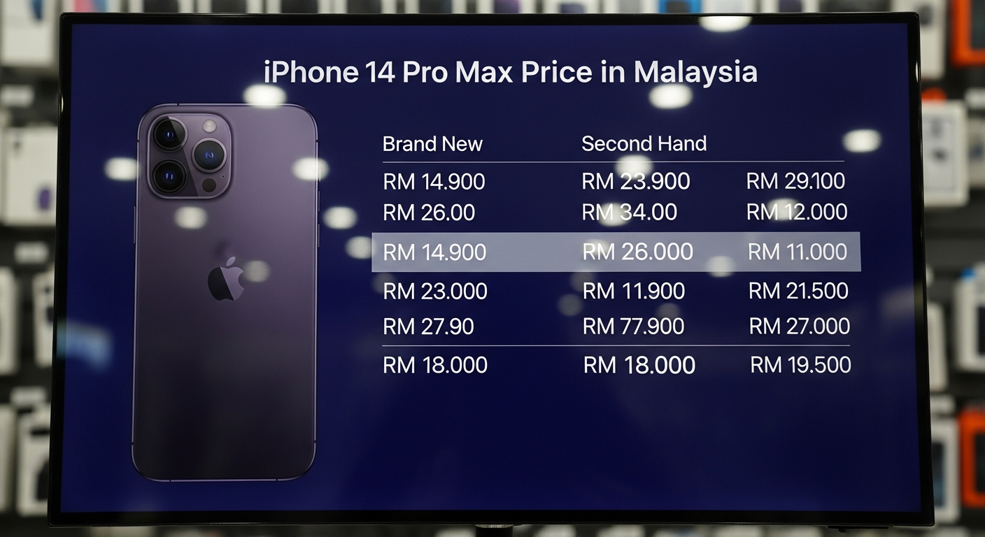 iPhone 14 Pro Max Price in Malaysia