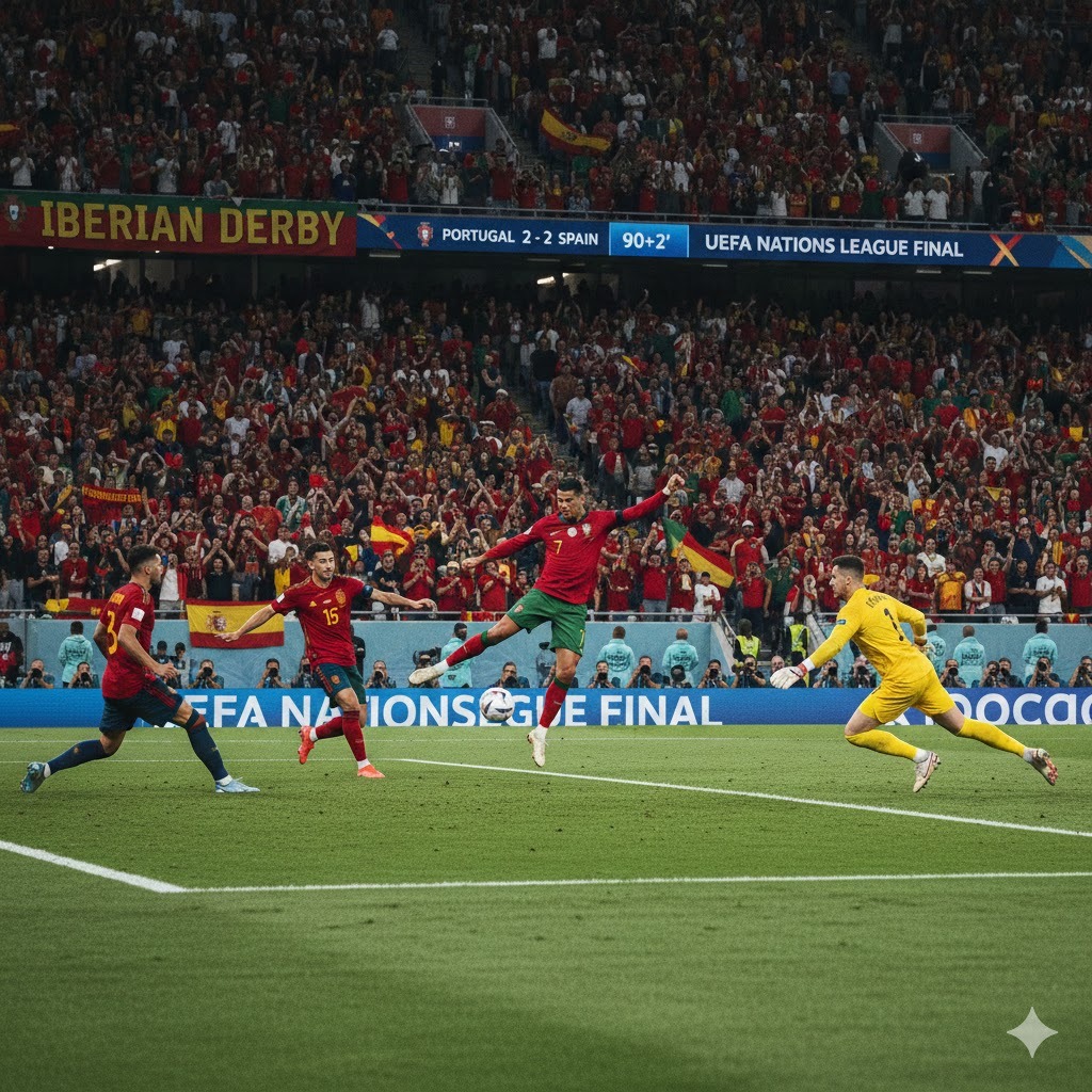 Portugal vs Spain National Football Team Timeline