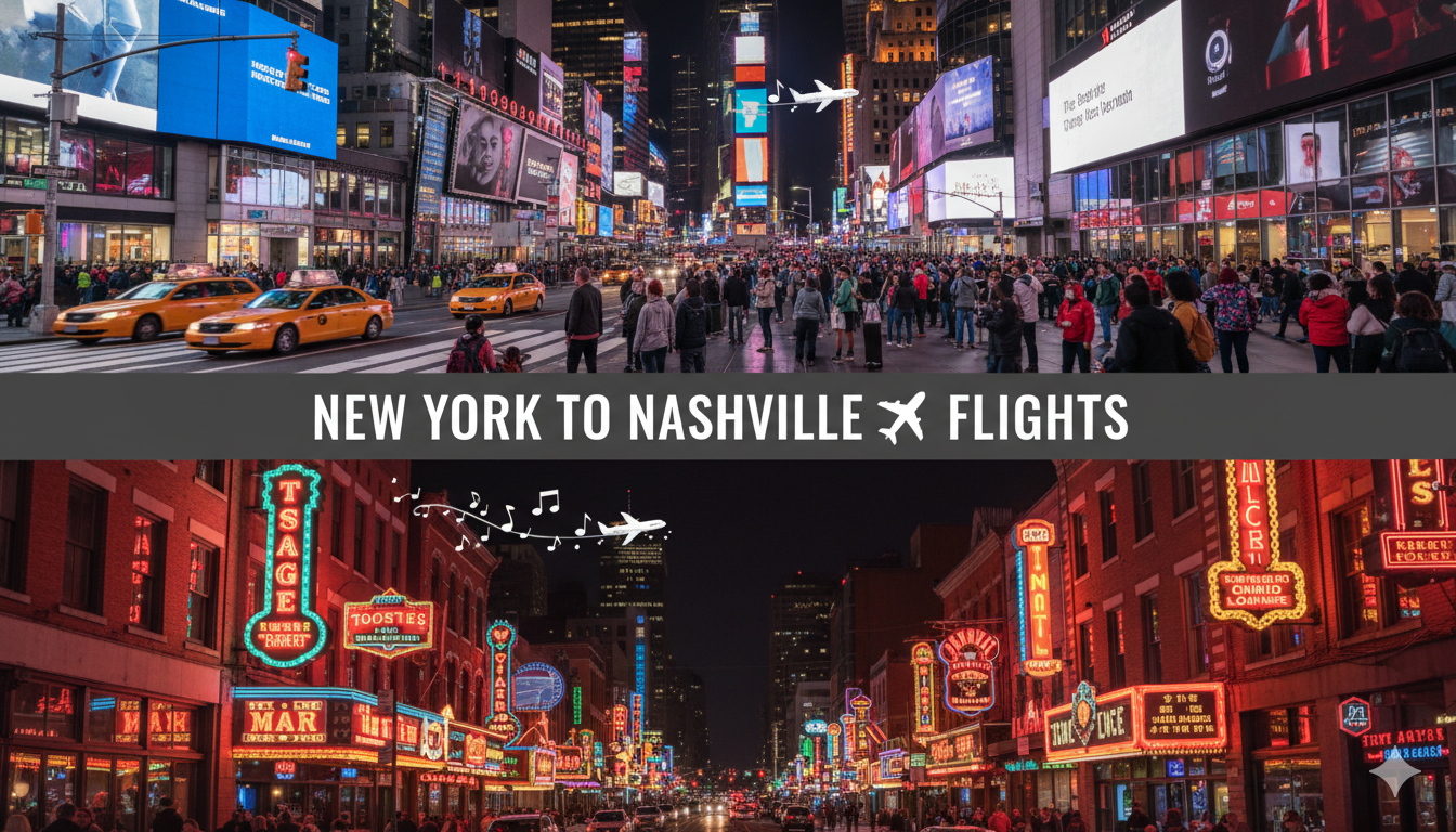 New York to Nashville Flights